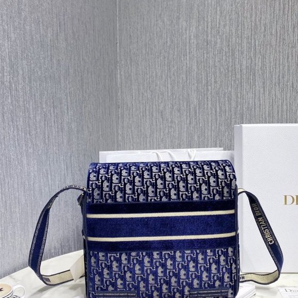 Messenger Bag Dark Blue - Picture 4 of 6